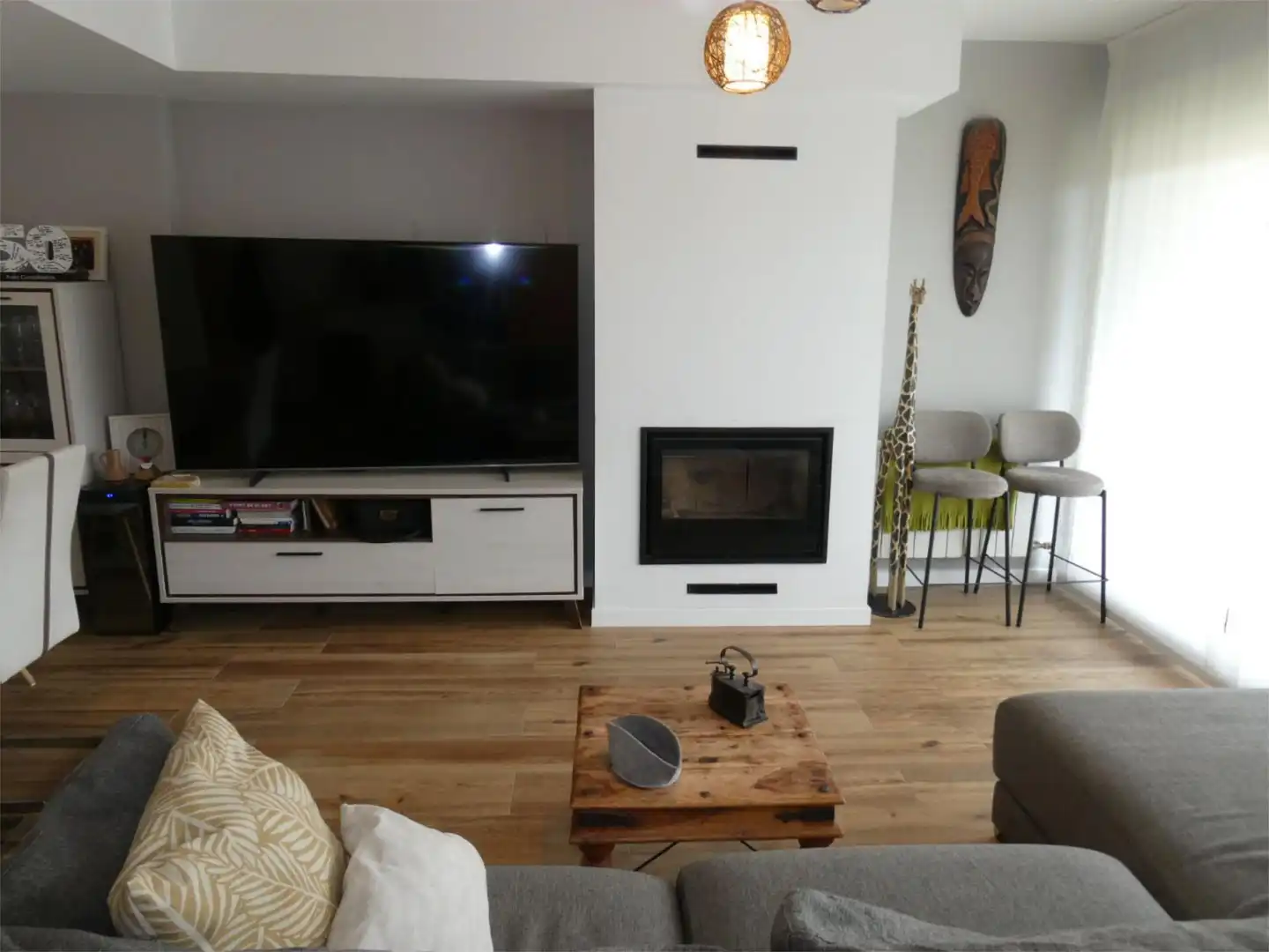 Sala de estar de Piso en venta en Sant Climent de Llobregat con Aire acondicionado, Terraza y Balcón