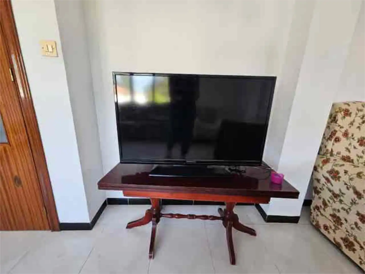 Living room of Flat for sale in Berlanga  with Terrace and Furnished