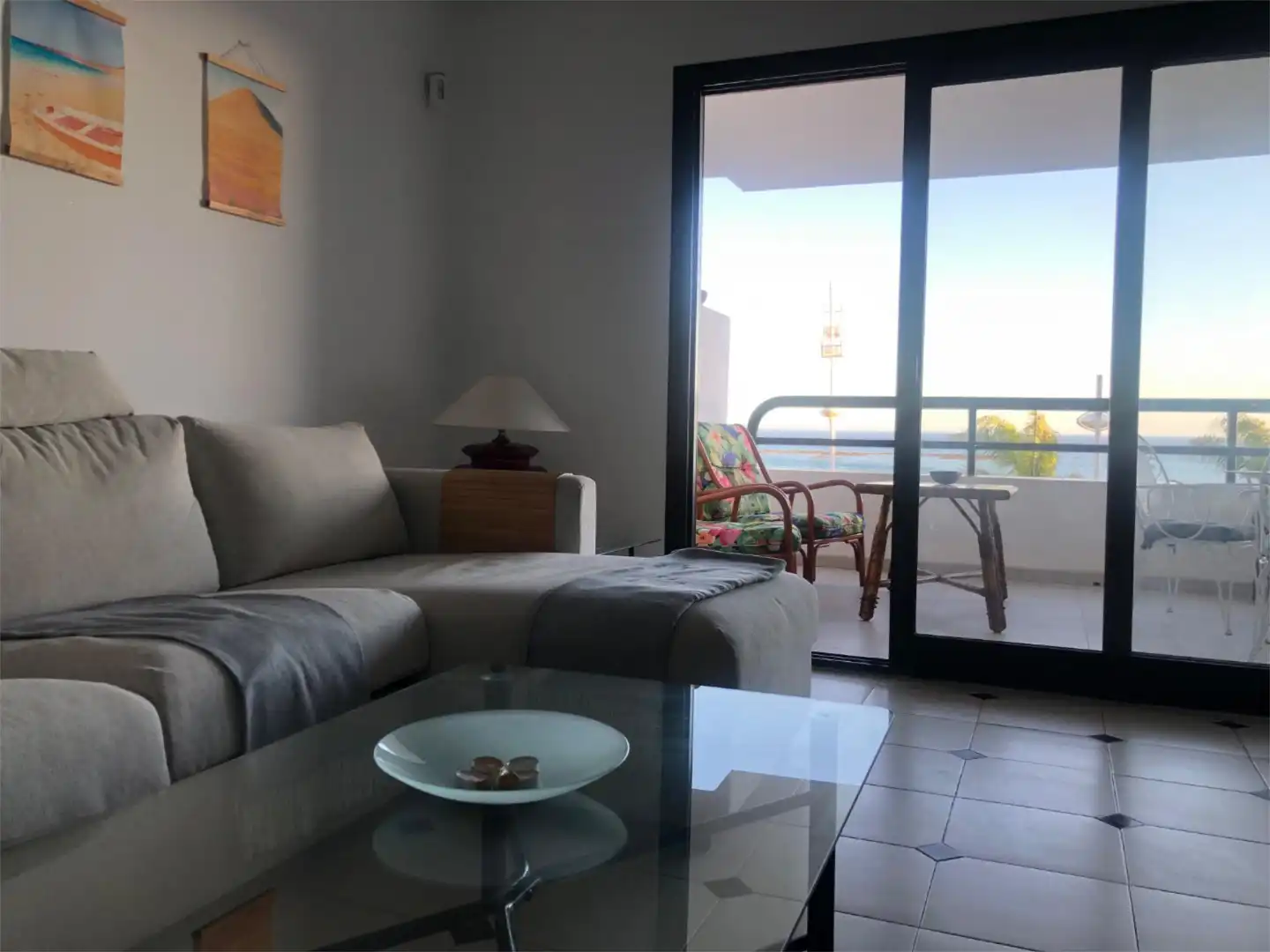 Living room of Flat for rent in Arrecife  with Terrace and Furnished