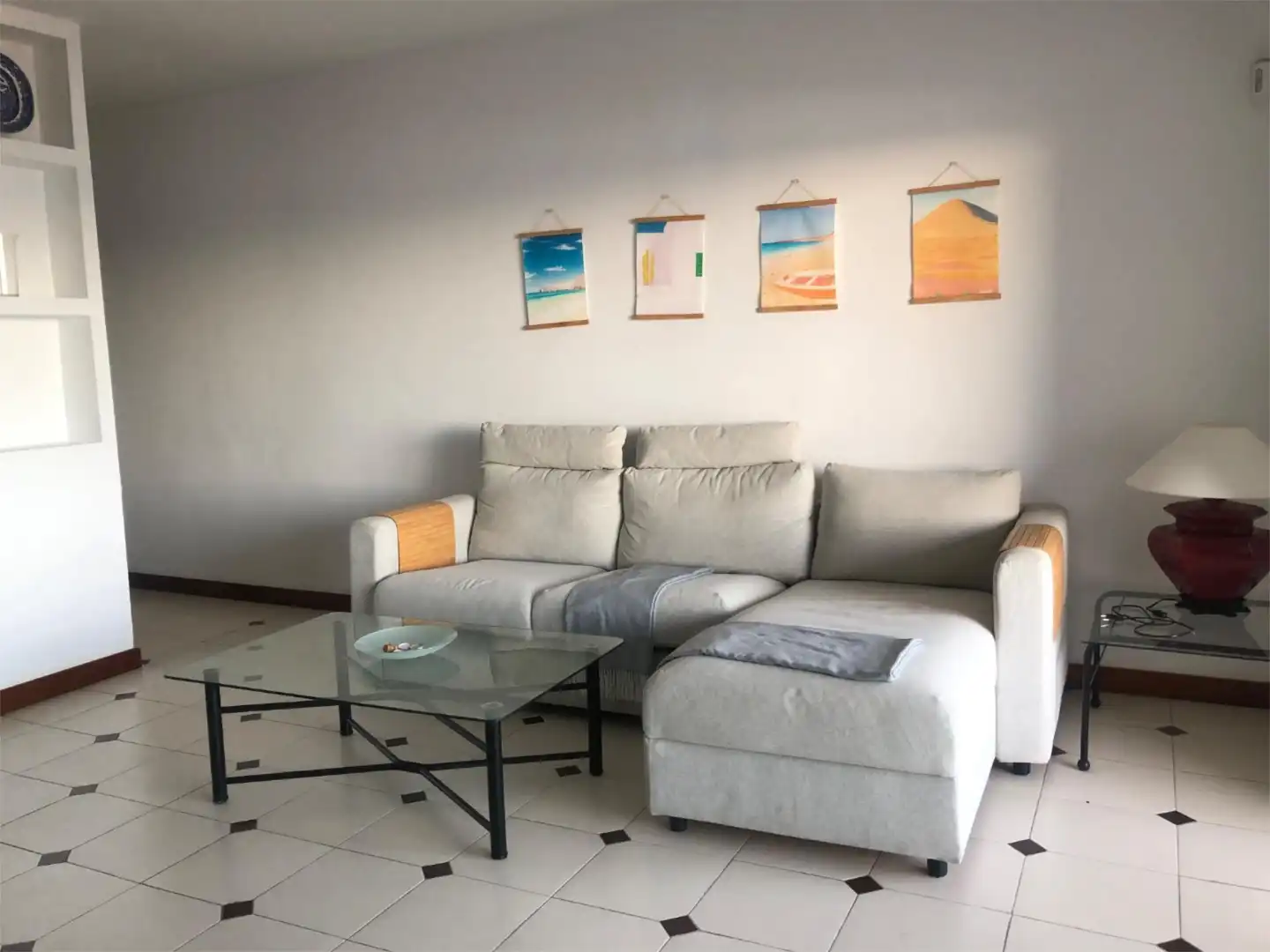 Living room of Flat for rent in Arrecife  with Terrace and Furnished