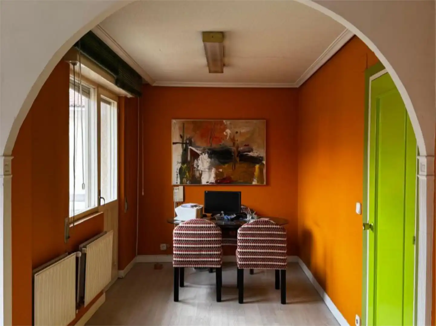 Wohnung zum Verkauf in Plaza de Gilberto Quijano, 5, Centro Esszimmer von Wohnung zum Verkauf in Torrelavega mit Balkon