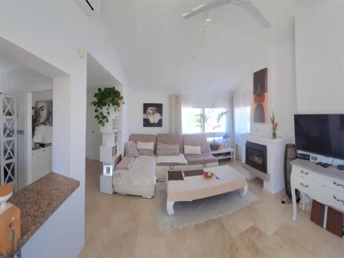 Flat for sale in Calle Marbella, 74, San Miguel de Salinas Living room of Flat for sale in San Miguel de Salinas with Air Conditioner, Terrace and Swimming Pool