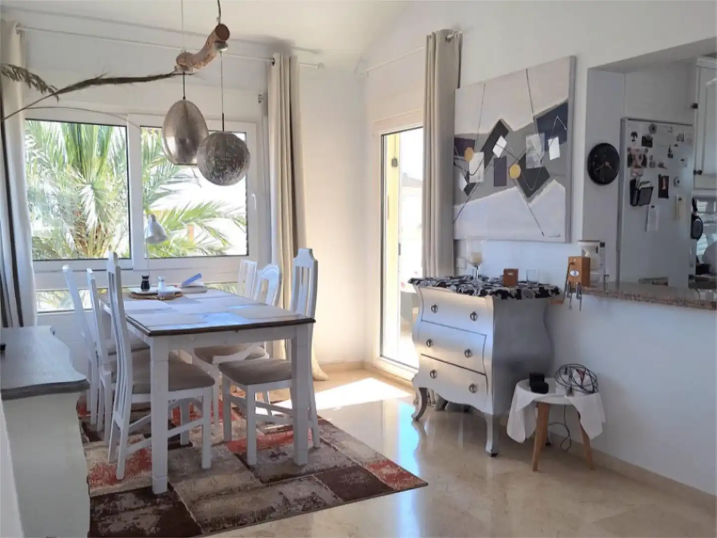 Flat for sale in Calle Marbella, 74, San Miguel de Salinas Dining room of Flat for sale in San Miguel de Salinas with Air Conditioner, Terrace and Swimming Pool