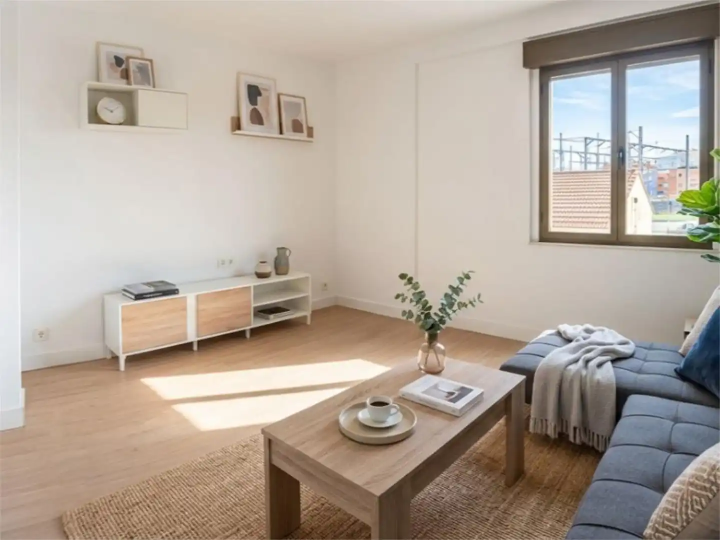 Sala d'estar de Pis de lloguer en Corvera de Asturias