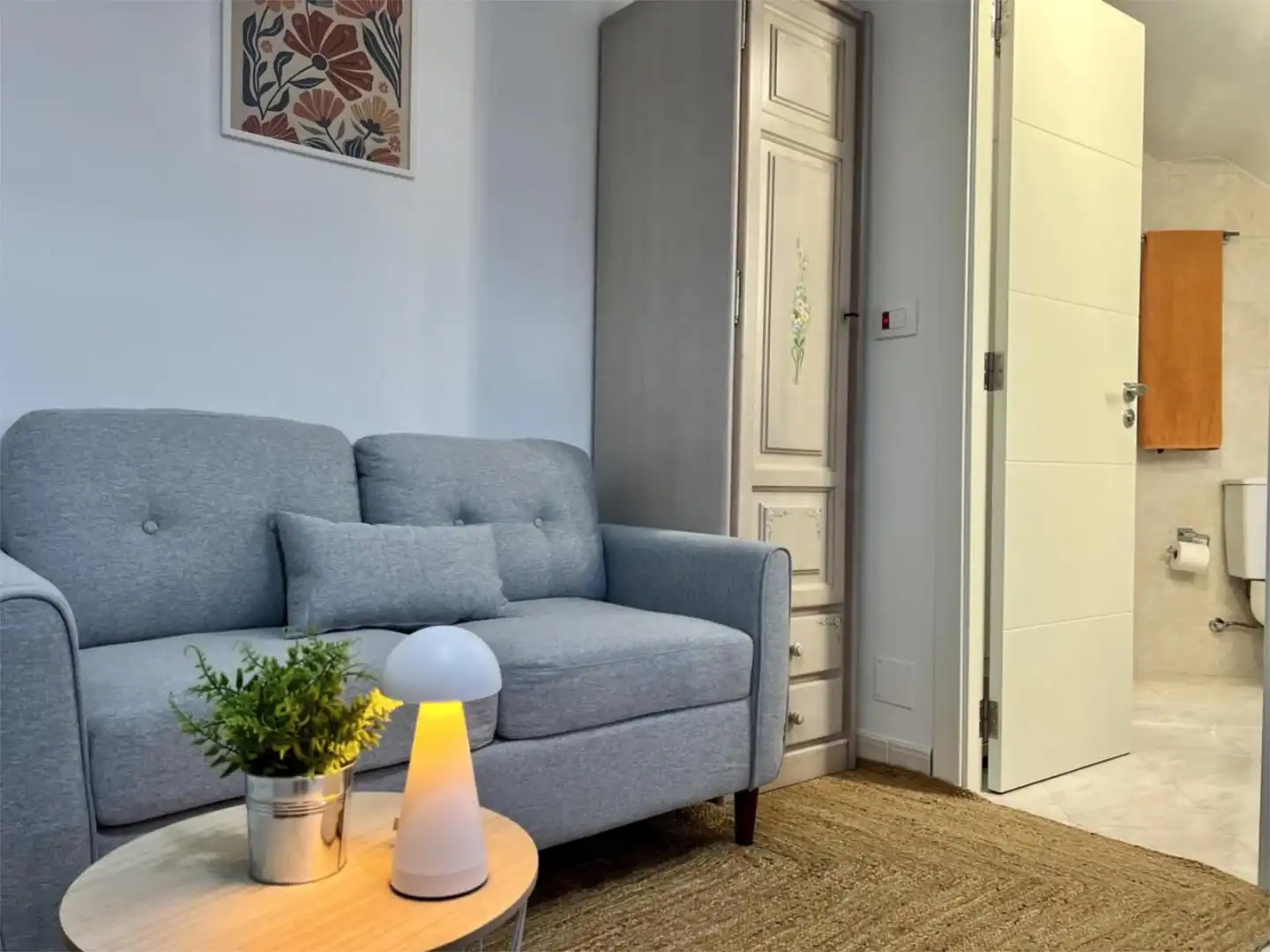 Sala d'estar de Pis de lloguer en Santiago de Compostela 