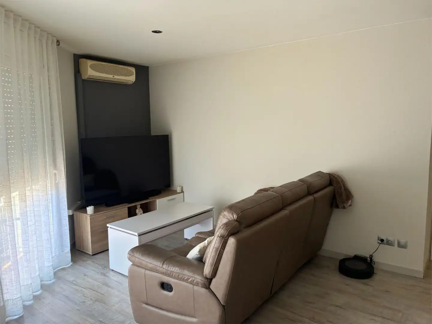 Sala de estar de Piso en venta en Igualada con Aire acondicionado y Balcón
