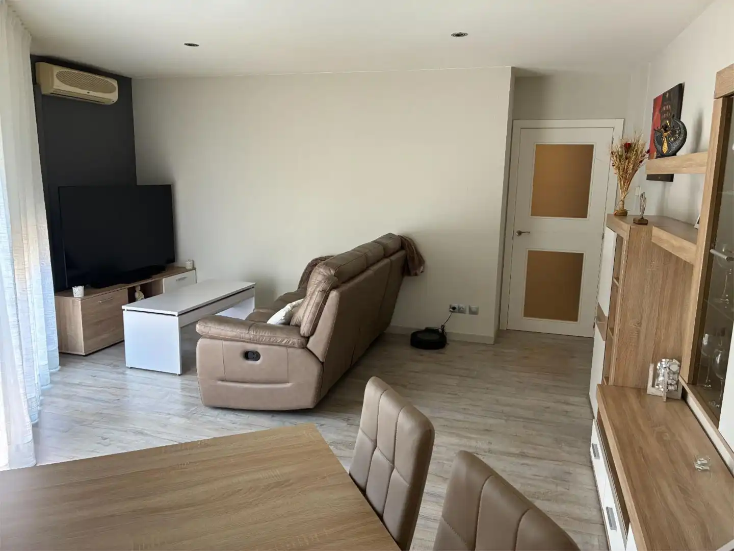 Sala de estar de Piso en venta en Igualada con Aire acondicionado y Balcón