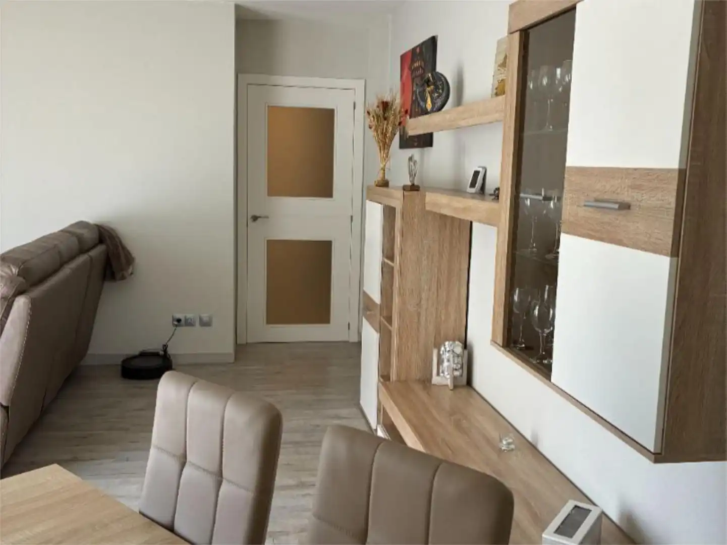 Sala de estar de Piso en venta en Igualada con Aire acondicionado y Balcón