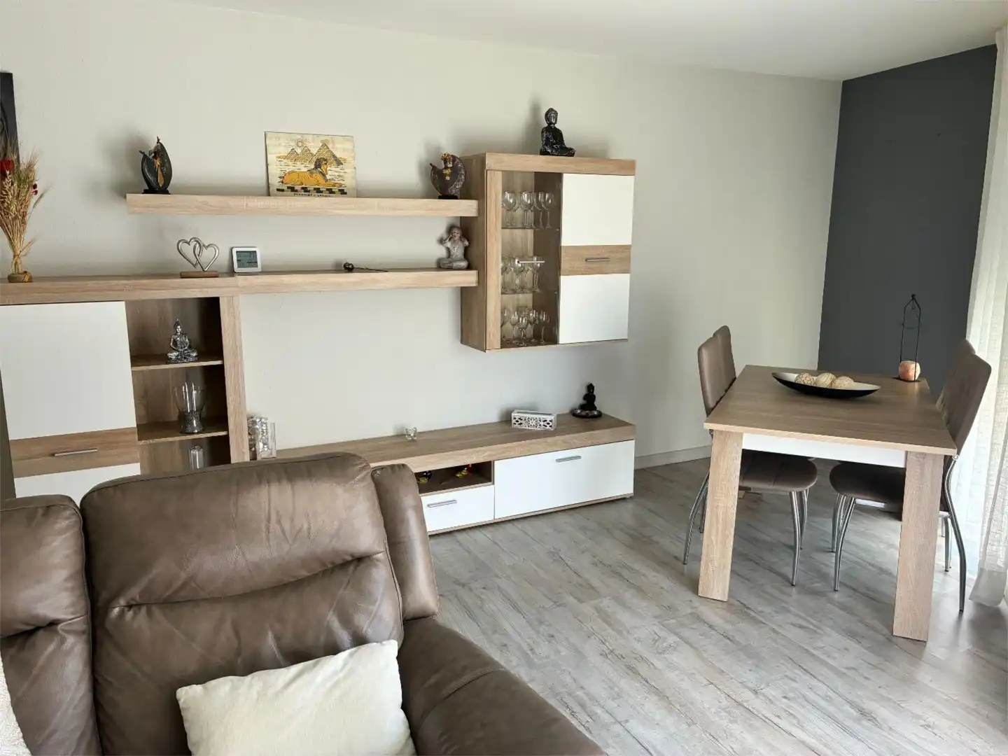 Sala de estar de Piso en venta en Igualada con Aire acondicionado y Balcón