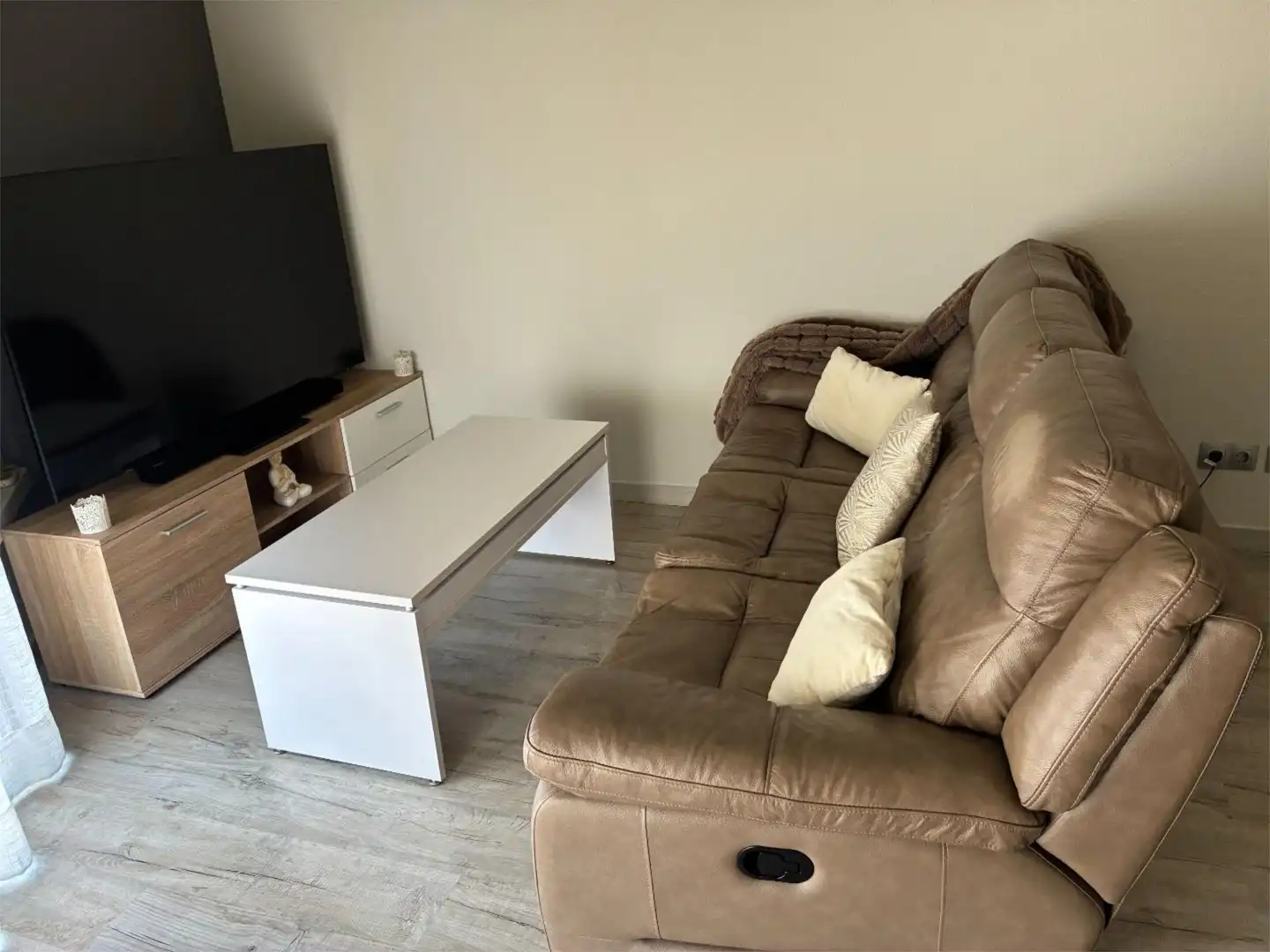 Sala de estar de Piso en venta en Igualada con Aire acondicionado y Balcón
