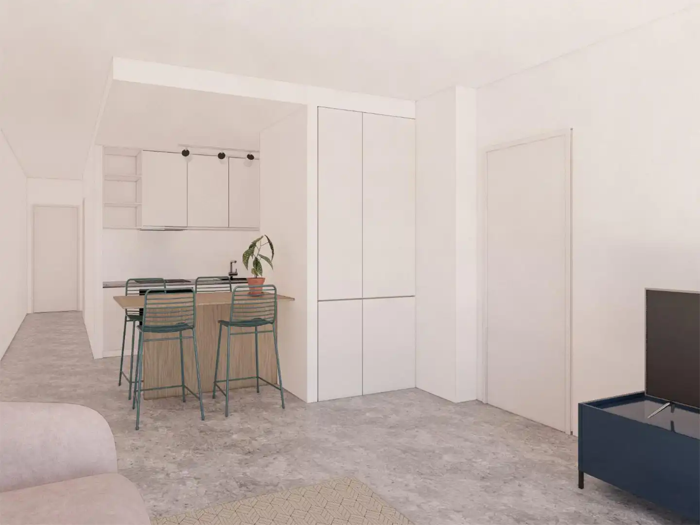 Piso en venta en Calle Alisios, 13, Tinajo Cocina de Piso en venta en Tinajo con Aire acondicionado, Calefacción y Jardín privado