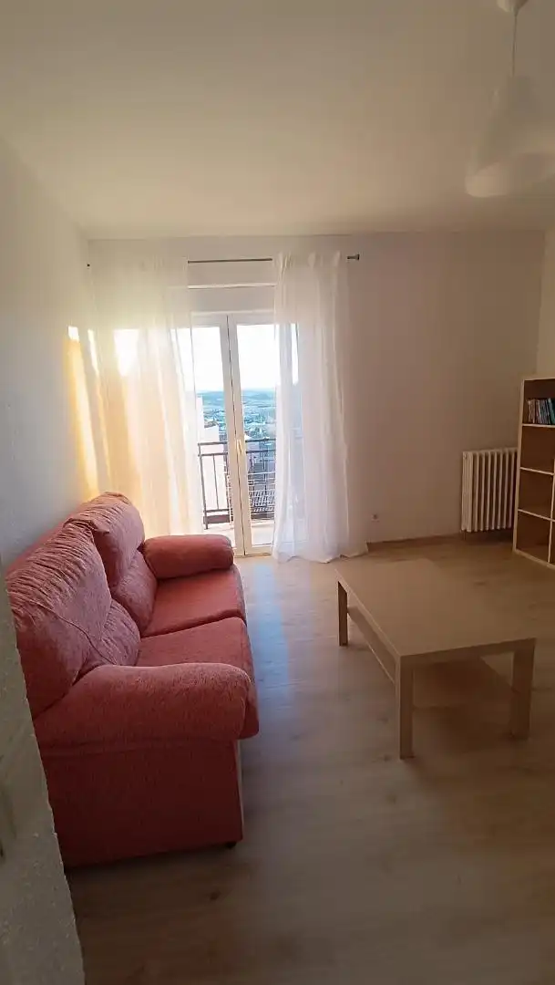 Sala de estar de Piso de alquiler en Ávila Capital con Calefacción, Parquet y Amueblado
