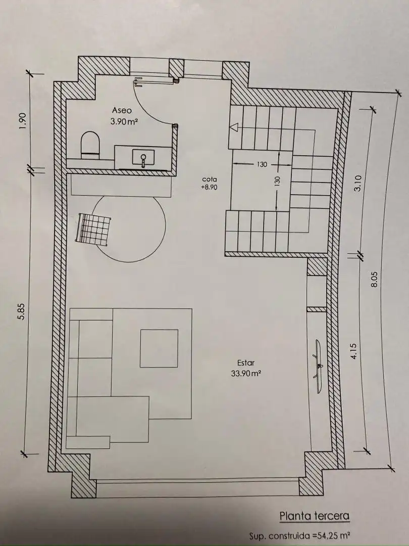 Casa adosada en venta en Rúa da Altamira, 23, Malpica de Bergantiños