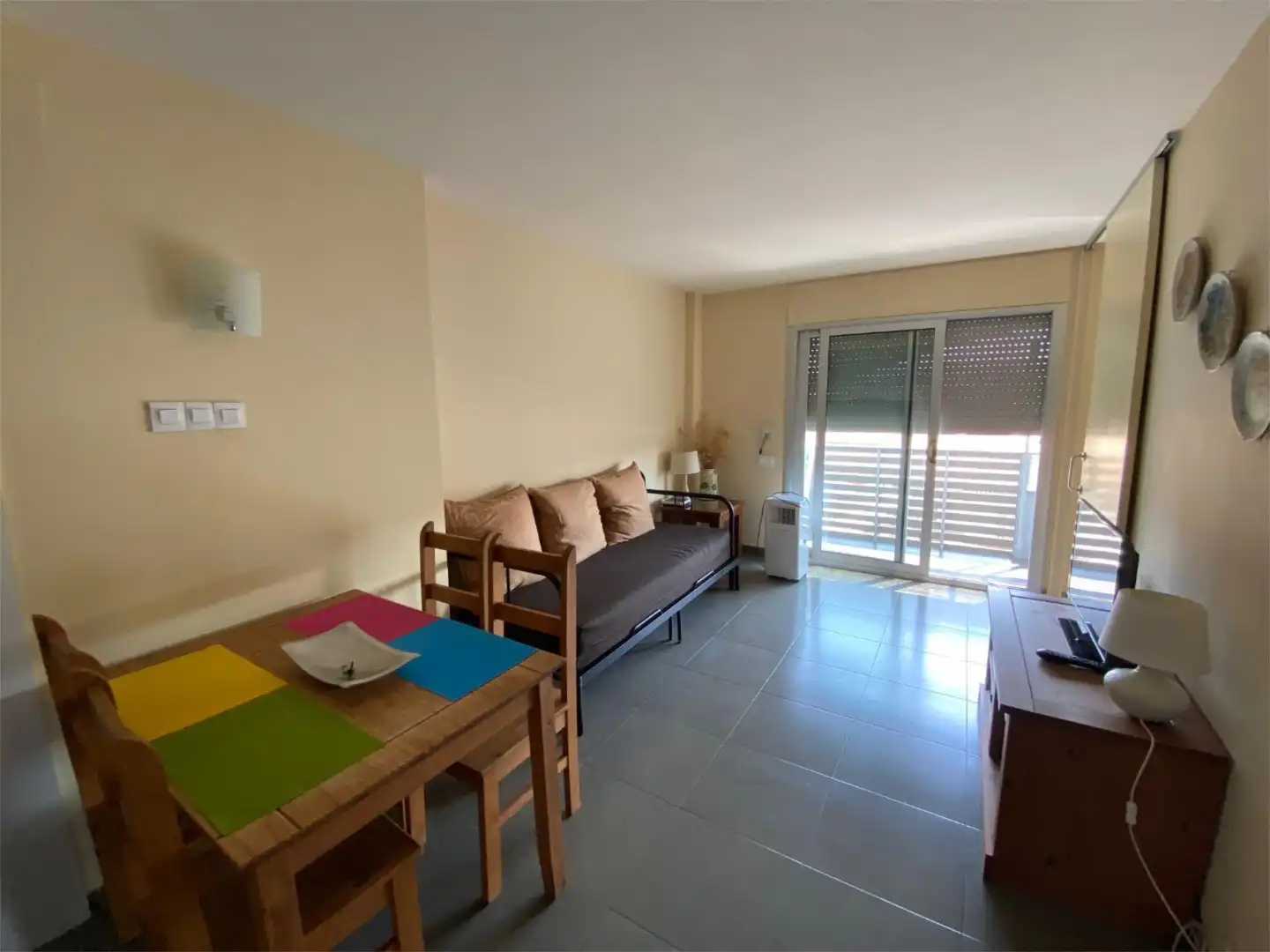 Sala d'estar de Pis en venda en Avinyó amb Calefacció, Terrassa i Moblat