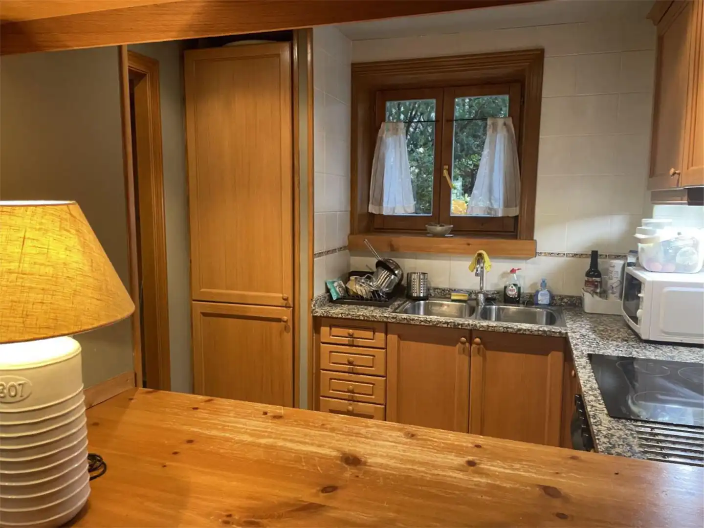 Kitchen of Ground floor for rent in Osséja  with Heating, Private garden and Parquet flooring