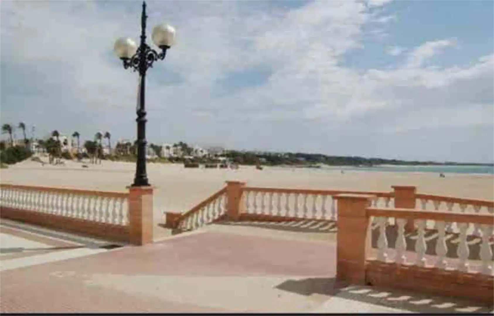 Außenansicht von Wohnung zur Miete in Rota mit Heizung, Terrasse und Möbliert