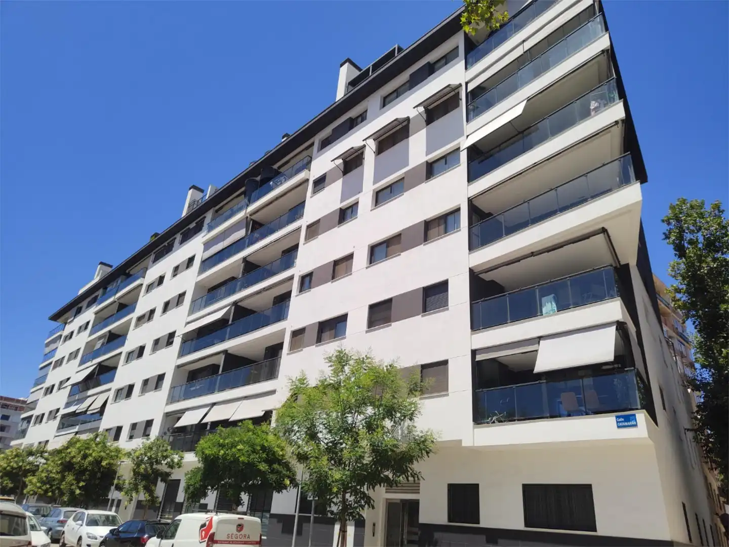 Flat for sale in Calle Catamarán, 4, Los Guindos - Parque Mediterráneo - Santa Paula Exterior view of Flat for sale in Málaga with Air Conditioner, Heating and Terrace