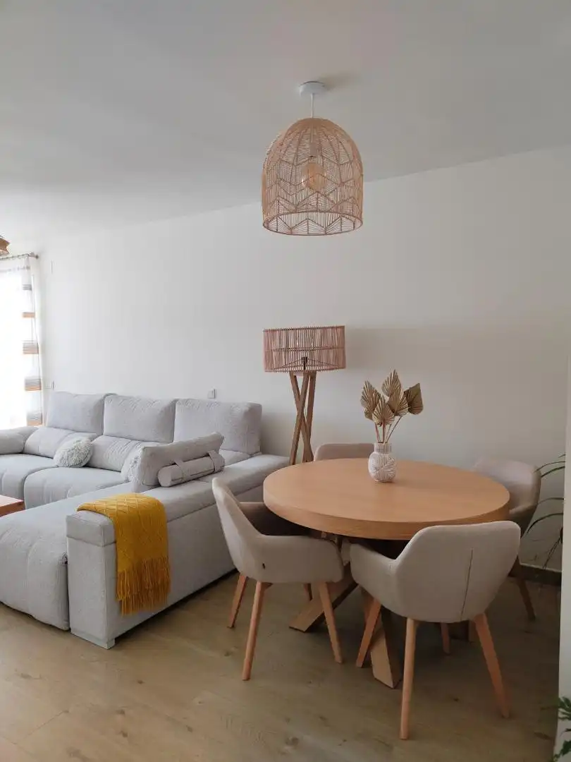 Flat for sale in Calle Catamarán, 4, Los Guindos - Parque Mediterráneo - Santa Paula Living room of Flat for sale in Málaga with Air Conditioner, Heating and Terrace