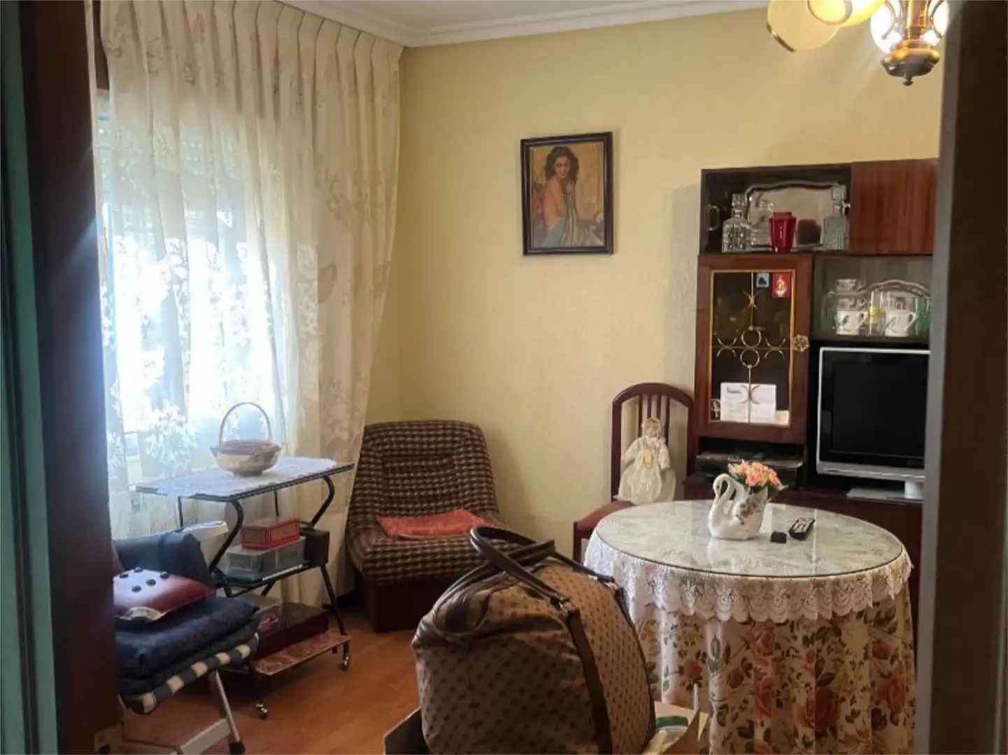 Casa adosada en venta en Calle Ronda del Cristo, 21, Alaejos Comedor de Casa adosada en venta en Alaejos con Calefacción, Parquet y Trastero