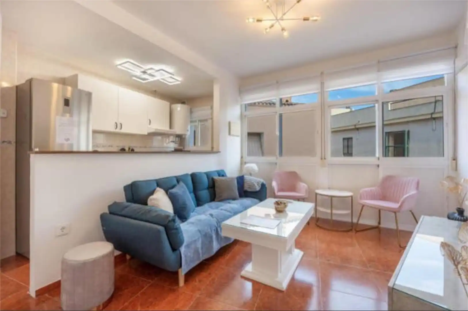 Living room of Apartments for rent in Jerez de la Frontera  with Heating, Terrace and Furnished