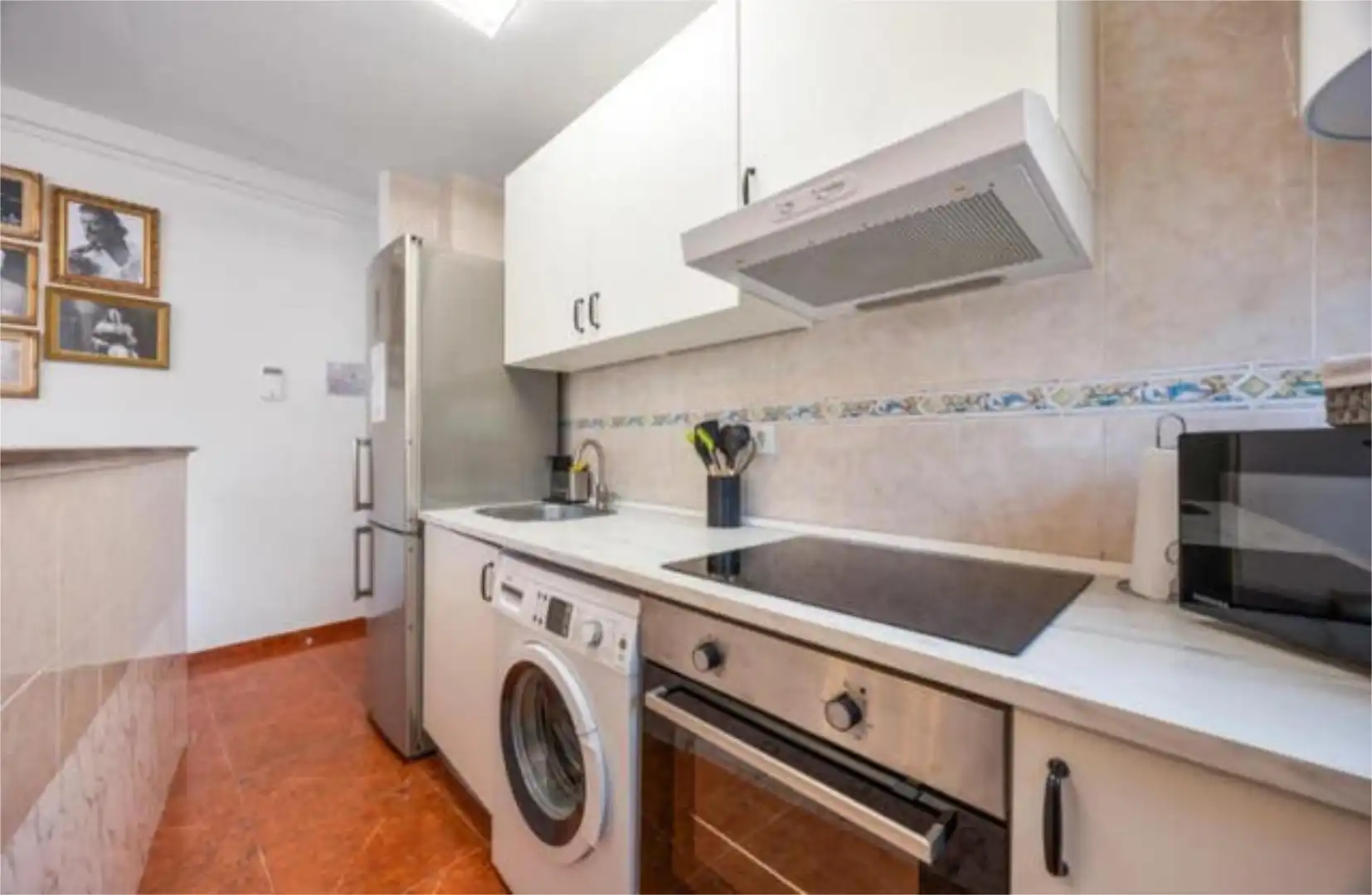 Apartments for rent in Centro Kitchen of Apartments for rent in Jerez de la Frontera with Heating, Terrace and Furnished
