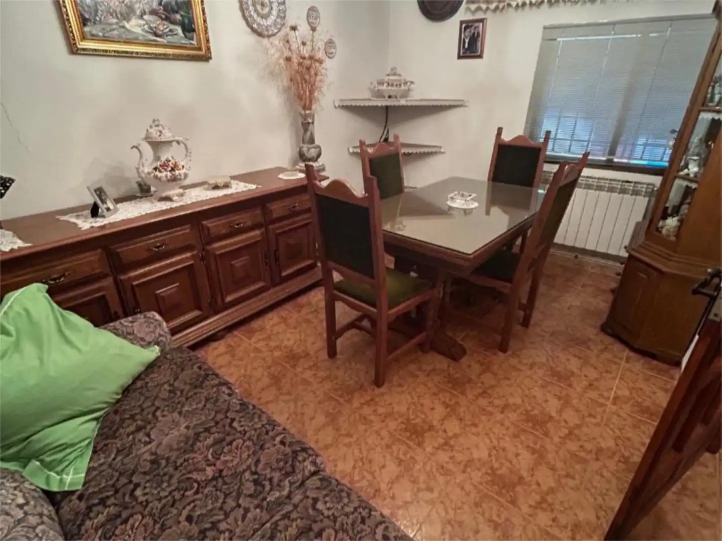 Dining room of Detached homes for sale in Alaejos  with Heating, Storage room and Furnished