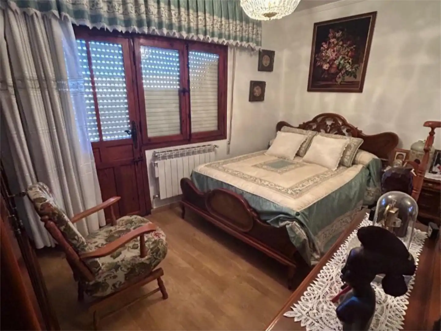Bedroom of Detached homes for sale in Alaejos  with Heating, Storage room and Furnished