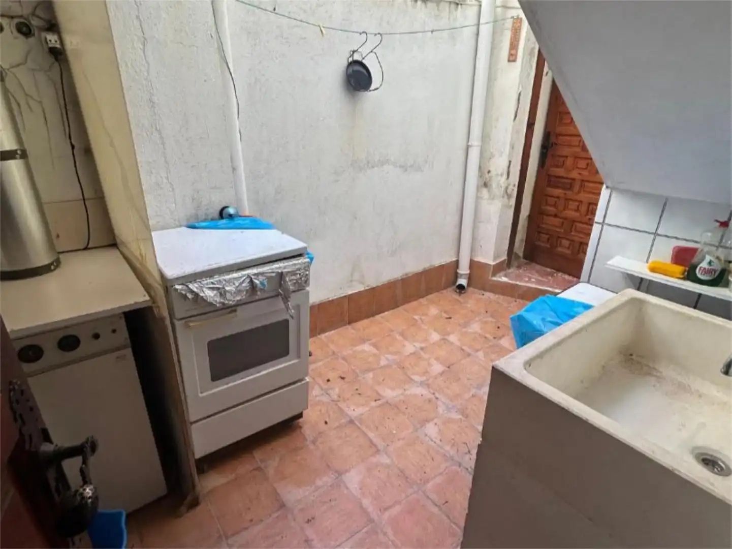Kitchen of Detached homes for sale in Alaejos  with Heating, Storage room and Furnished