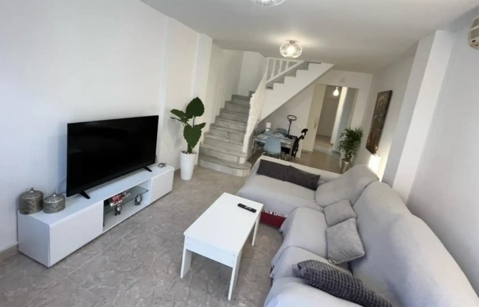 Wohnzimmer von Maisonette zum Verkauf in  Almería Capital mit Terrasse, Möbliert und Balkon