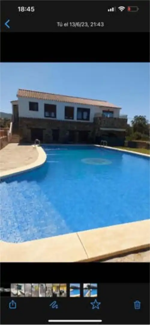 Piscina de Apartamento de alquiler en Tarifa con Calefacción, Jardín privado y Terraza