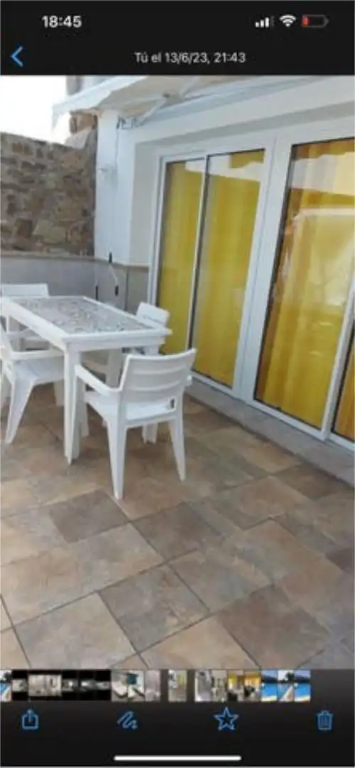 Terraza de Apartamento de alquiler en Tarifa con Calefacción, Jardín privado y Terraza