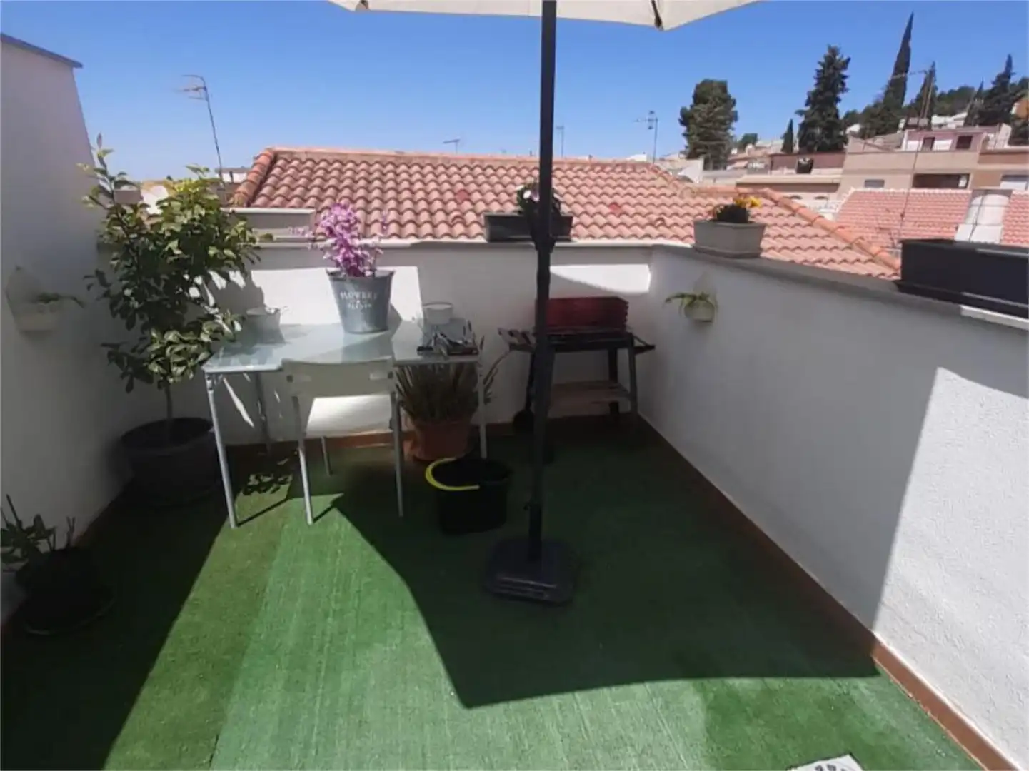 Terraza de Piso de alquiler en Jamilena con Aire acondicionado, Terraza y Trastero