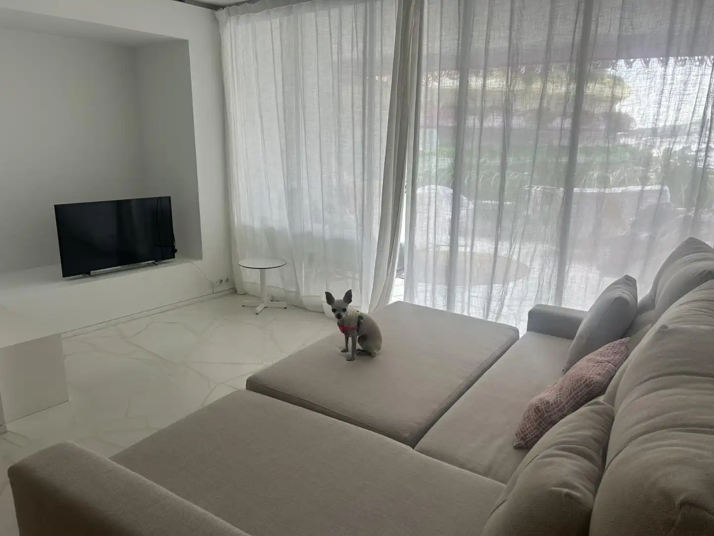Apartments for rent in Passeig Joan Carles I, 1016, Eivissa Living room of Apartments for rent in Eivissa with Air Conditioner, Terrace and Swimming Pool