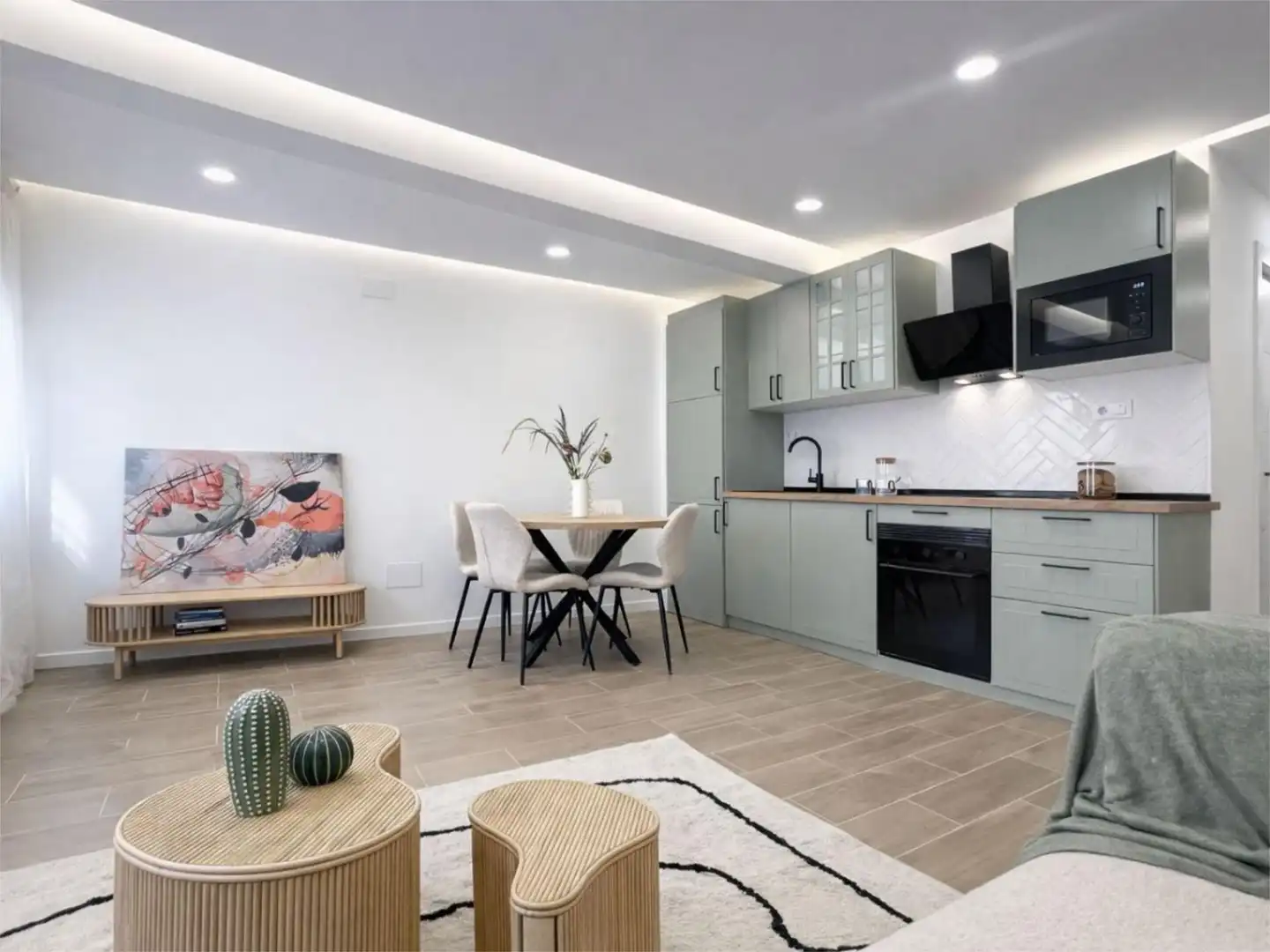 Piso en venta en Calle Andalucía, 35, Ciudad Jardín - Tagarete - El Zapillo Cocina de Piso en venta en Almería con Aire acondicionado, Calefacción y Amueblado