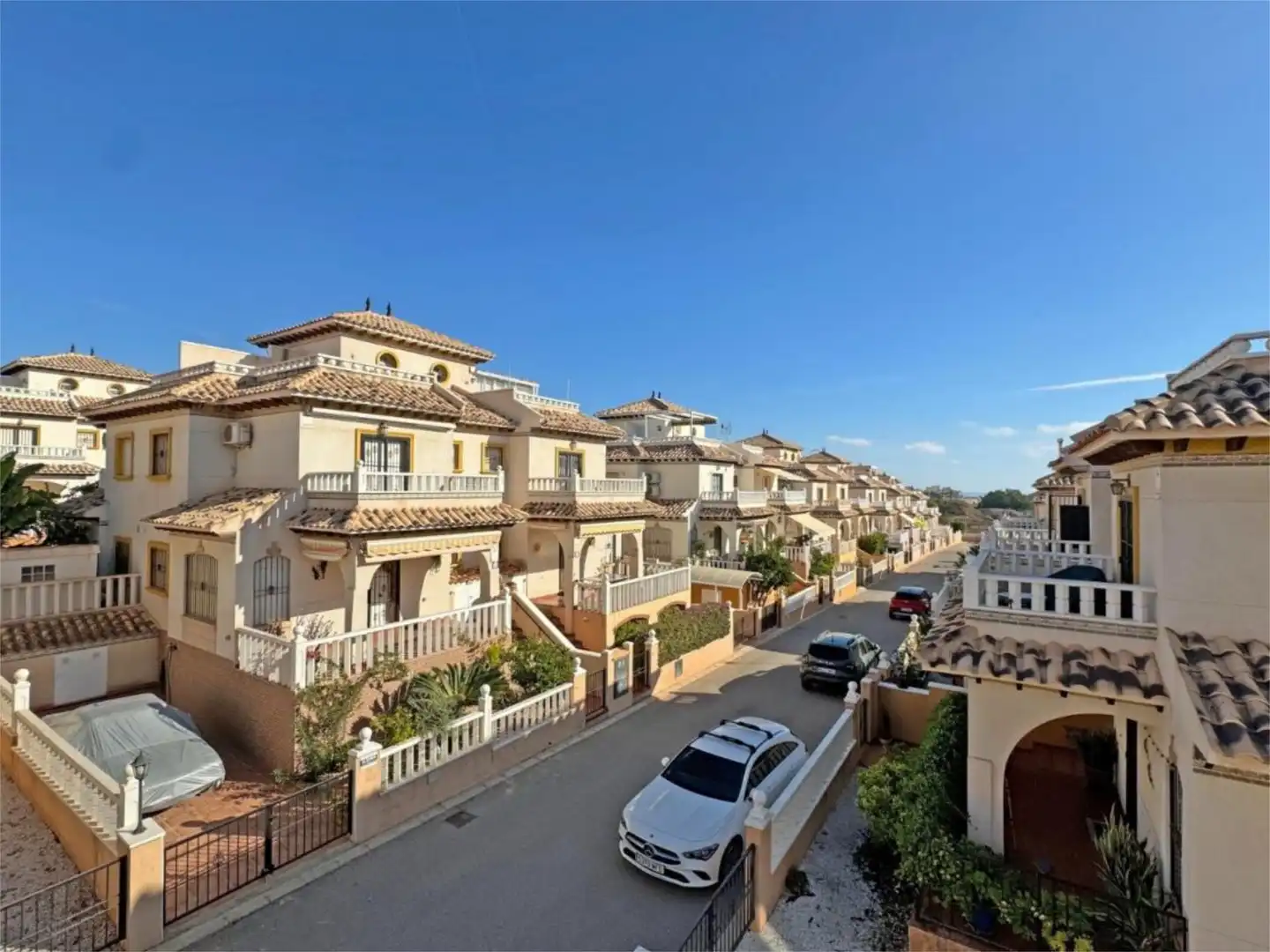 Exterior view of Houses for sale in Orihuela  with Air Conditioner, Terrace and Swimming Pool