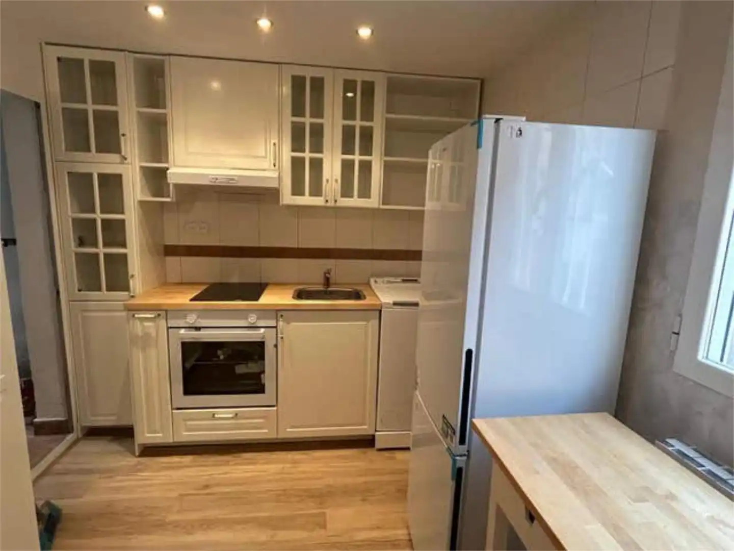 Piso en venta en Barrio de San José Cocina de Piso en venta en Zaragoza con Calefacción y Terraza