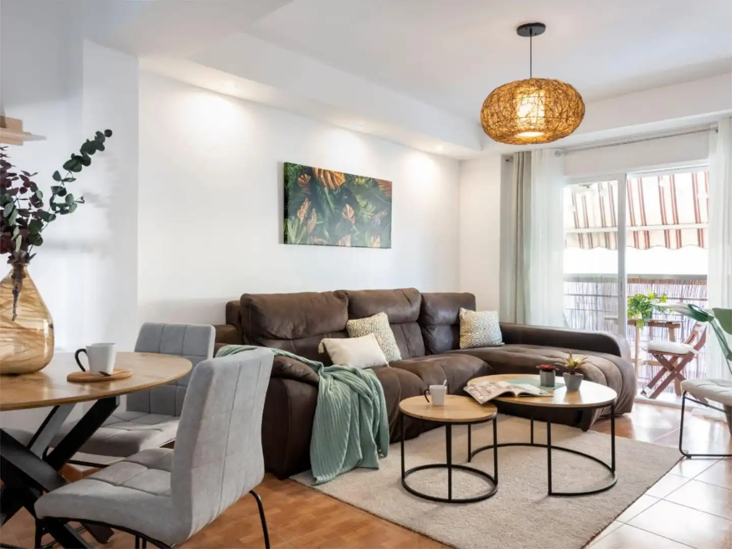 Wohnzimmer von Wohnung zum Verkauf in Andújar mit Klimaanlage und Balkon