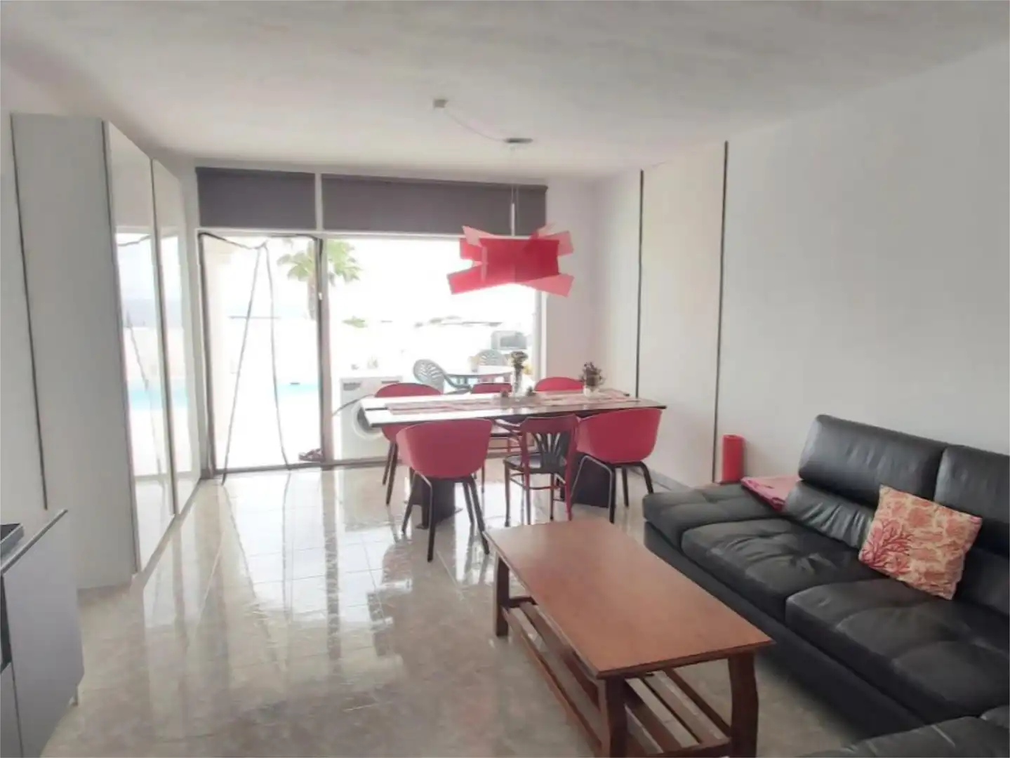 Living room of Flat for rent in San Bartolomé  with Private garden, Swimming Pool and Furnished