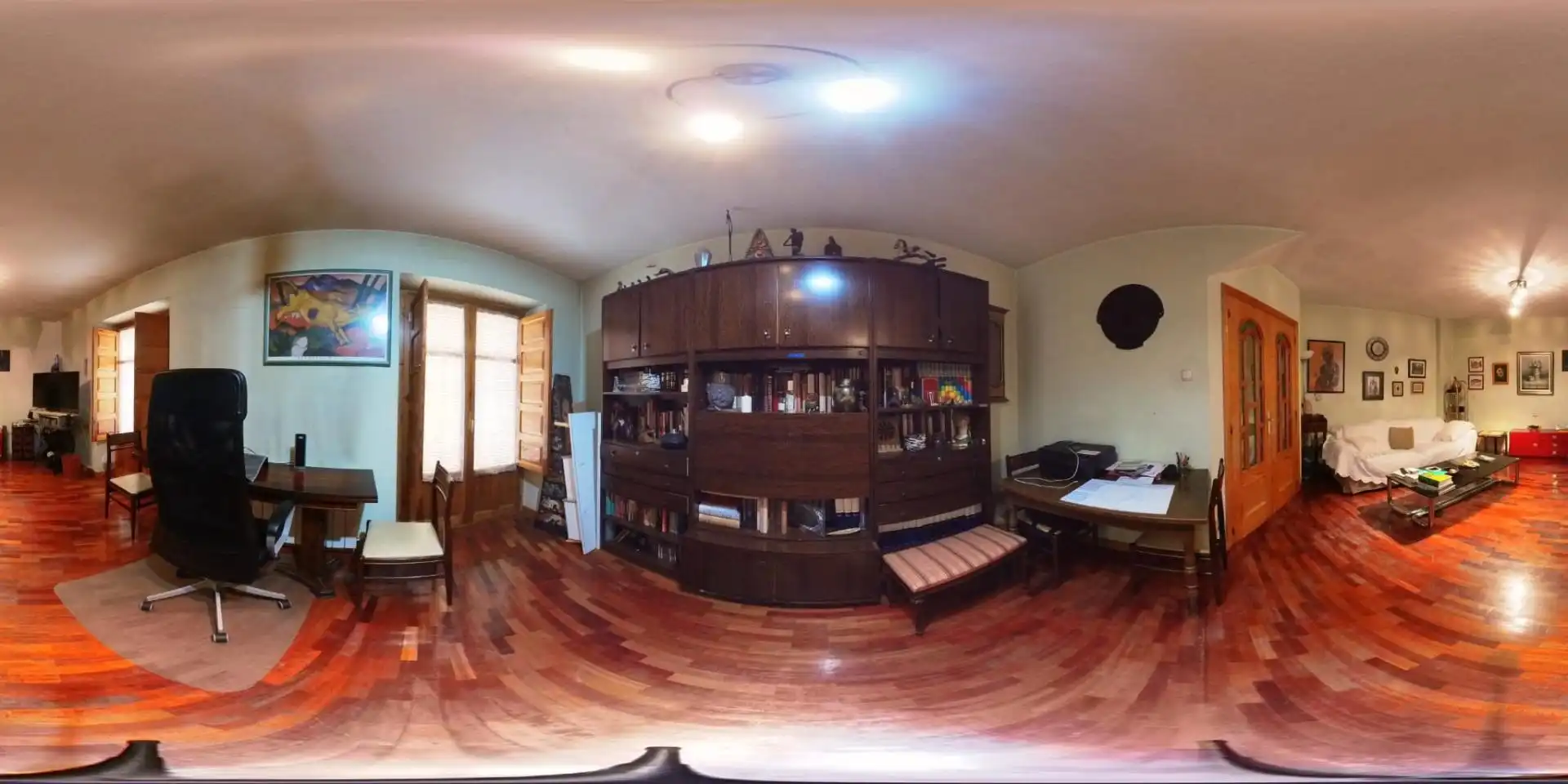 Casa adosada en venta en Calle del Capitán Rojas, 14, Peñafiel Sala de estar de Casa adosada en venta en Peñafiel