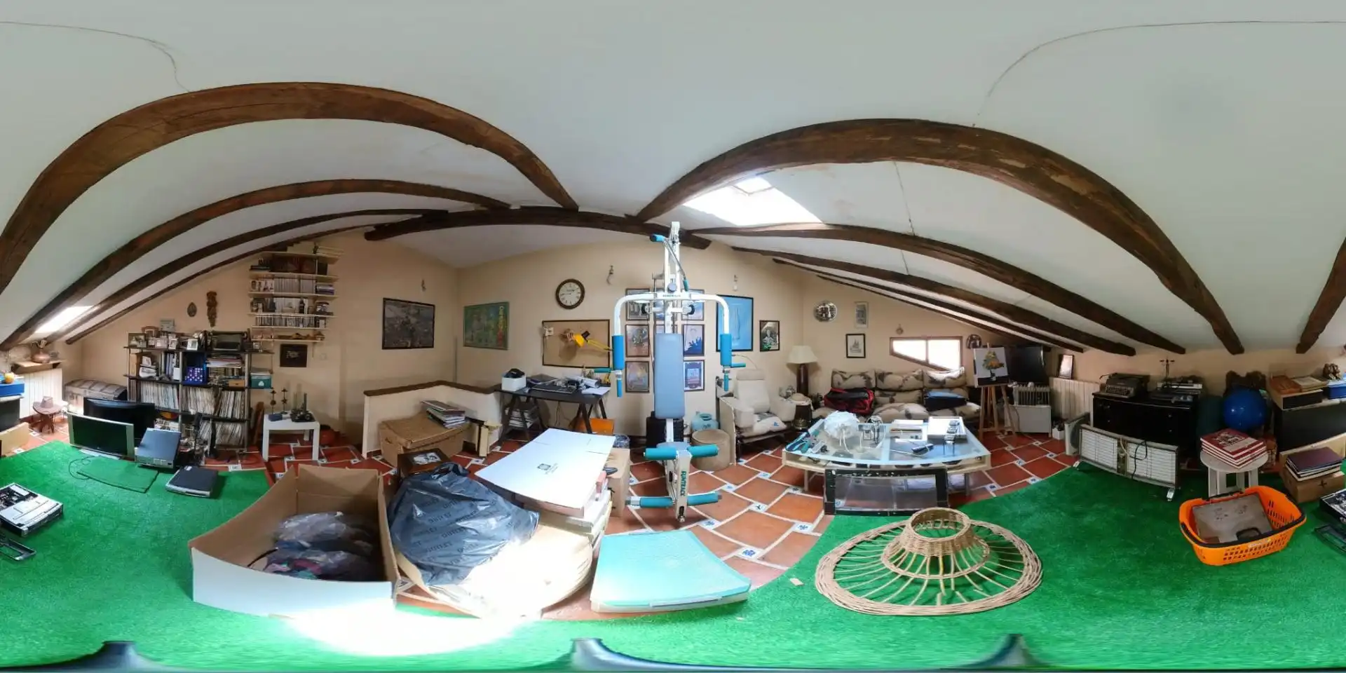 Casa adosada en venta en Calle del Capitán Rojas, 14, Peñafiel Sala de estar de Casa adosada en venta en Peñafiel