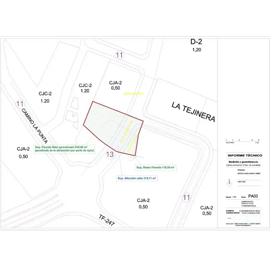 Terreno en venta en Calle Tres Carabelas, 17, Las Caletillas - Punta Larga Terreno en venta en Candelaria
