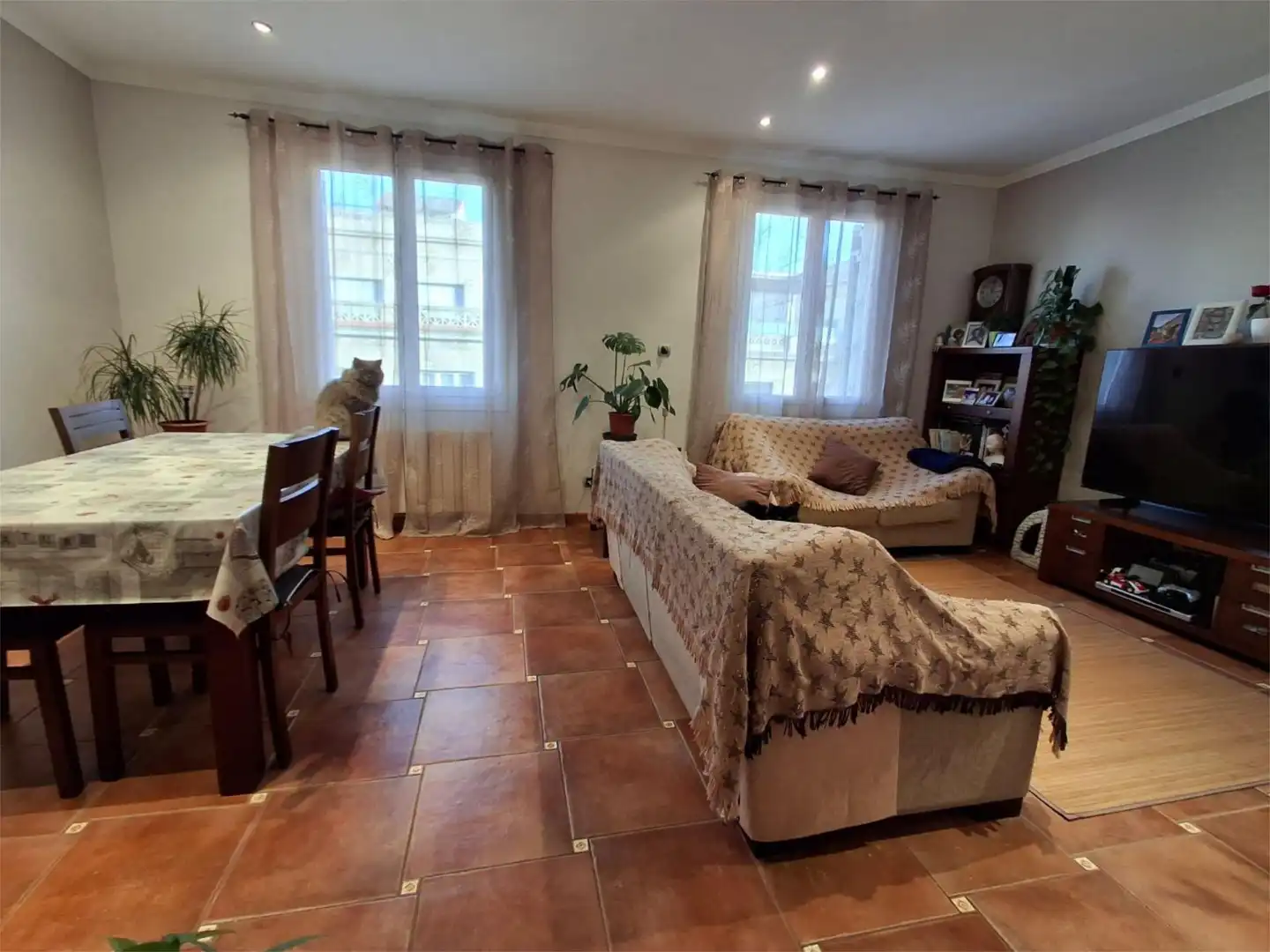 Piso en venta en Carrer de Còrsega, 577, Sagrada Família Sala de estar de Piso en venta en Barcelona Capital con Aire acondicionado