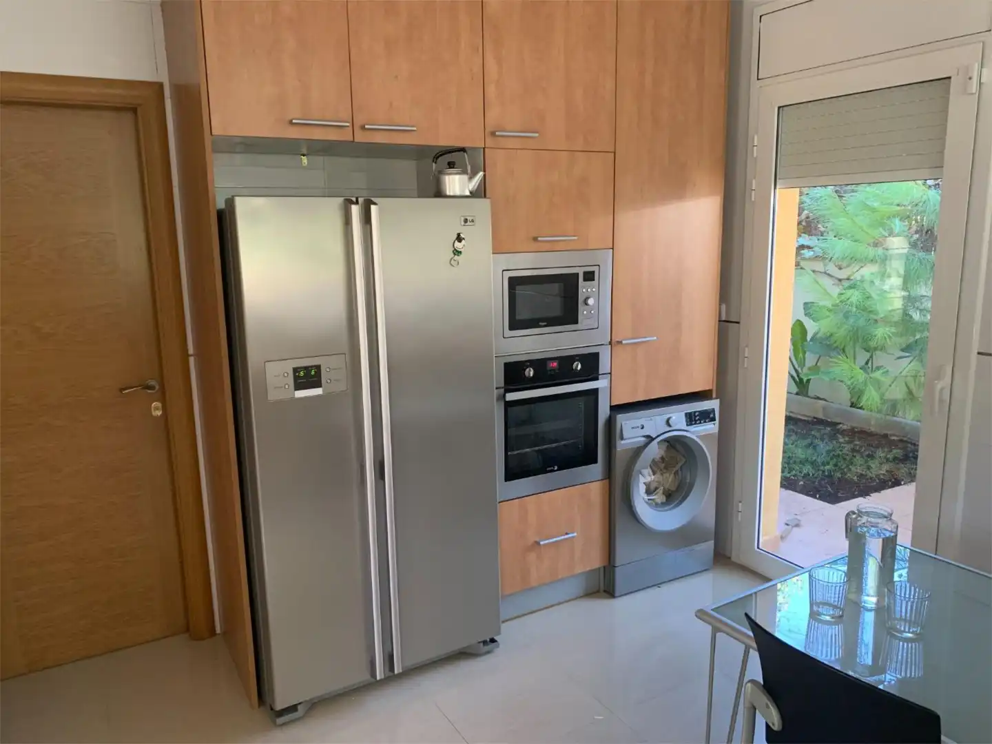 Piso en venta en Carrer d'Occitània, 19, Mas Trader - Corral d'En Tort - Corral d'En Cona Cocina de Piso en venta en Cubelles con Aire acondicionado, Calefacción y Jardín privado