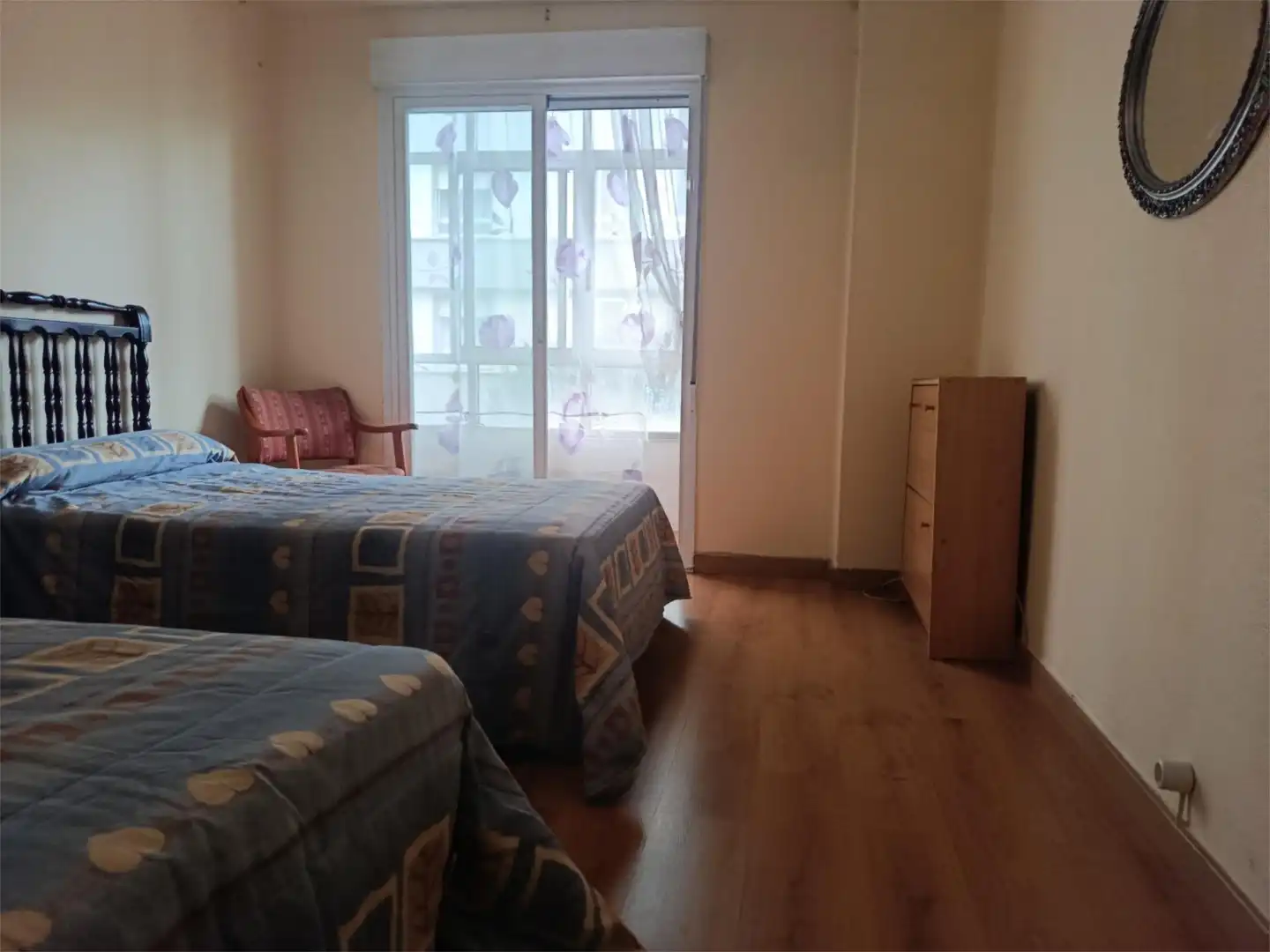 Flat for sale in Avenida Portugal, 174, A Carballeira Bedroom of Flat for sale in Ourense Capital with Heating, Parquet flooring and Furnished