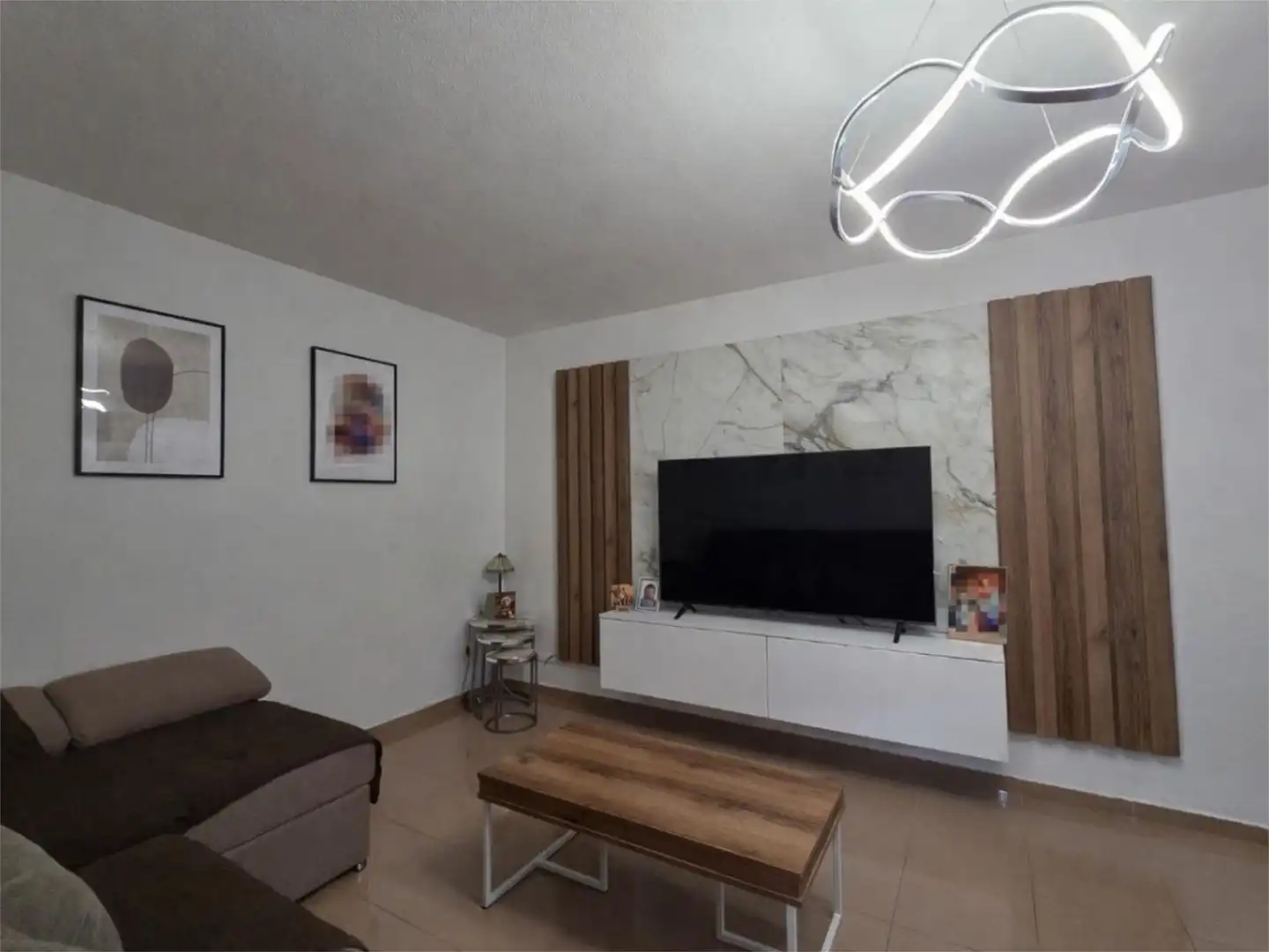 Sala de estar de Casa adosada en venta en Quintanar de la Orden con Aire acondicionado, Calefacción y Trastero