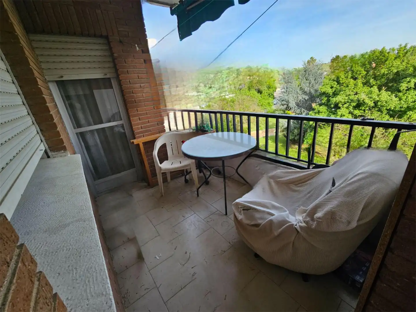 Balcony of Flat for sale in Badajoz Capital  with Air Conditioner, Heating and Terrace