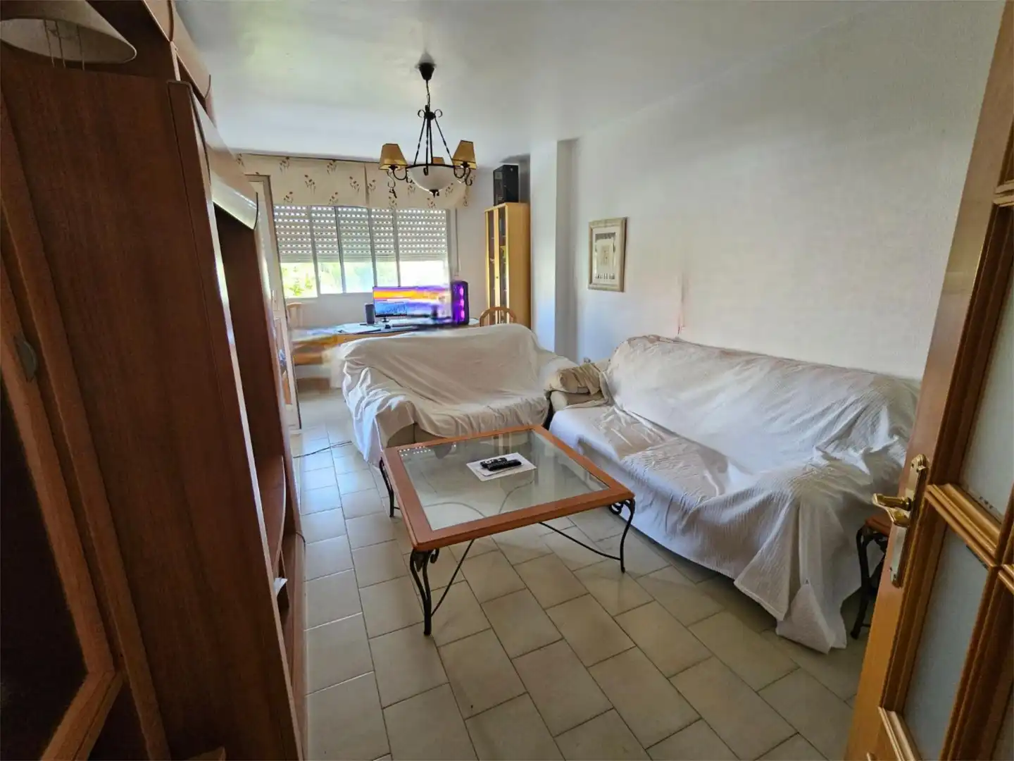 Flat for sale in Calle Salvador de Madariaga, 6, Valdepasillas - La Paz - Huerta Rosales Living room of Flat for sale in Badajoz with Air Conditioner, Heating and Terrace