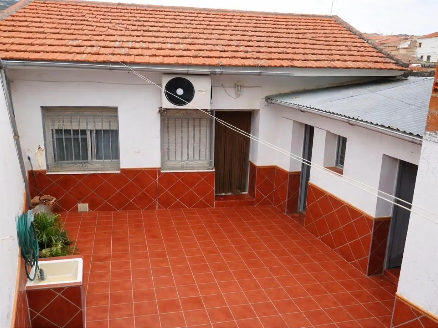 Terrace of Flat for sale in Sevilleja de la Jara  with Air Conditioner, Private garden and Terrace