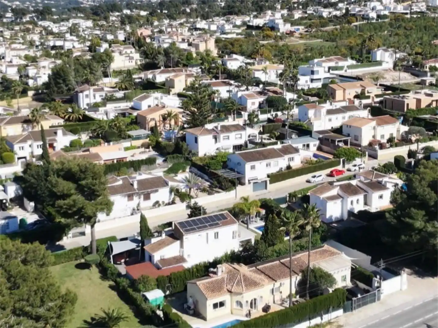 Casa o chalet en venta en Polígono Catarrojes S U Industr, 93, Cap Martí - El Tossalet - Pinomar Vista exterior de Casa o chalet en venta en Jávea / Xàbia con Aire acondicionado, Jardín privado y Terraza