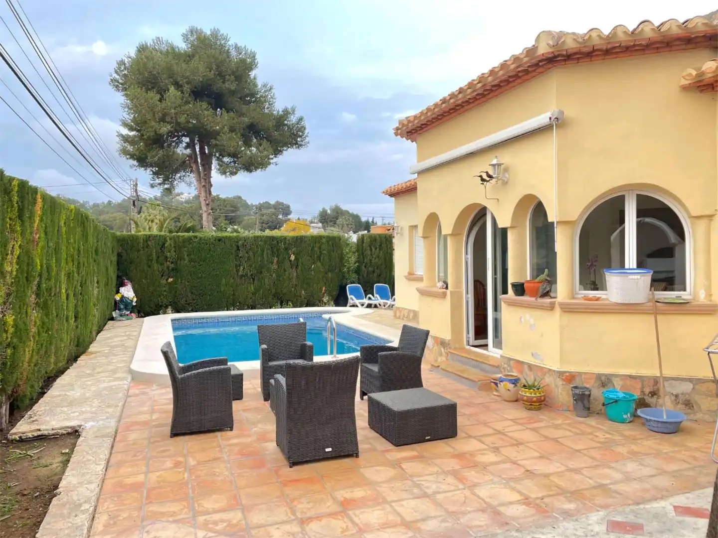 Houses for sale in Polígono Catarrojes S U Industr, 93, Cap Martí - El Tossalet - Pinomar Swimming pool of Houses for sale in Jávea / Xàbia with Air Conditioner, Private garden and Terrace